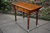 A LATE VICTORIAN MAHOGANY HALL SIDE END OCCASIONAL TABLE DESK.