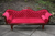 A REGENCY BUTTON BACK SETTEE SOFA COUCH CHAISE ARMCHAIR.