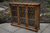 AN ANDRENA 'OLD CHARM' STYLE OAK BOOKCASE SHELVES CUPBOARD DISPLAY CABINET.