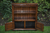 A TITCHMARSH AND GOODWIN SOLID OAK OFFICE BOOKCASE DVD DISPLAY SHELVES CABINET CUPBOARD.