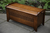 A JAYCEE OLD CHARM STYLE OAK BLANKET CHEST MULE RUG CHEST TOY BOX COFFER TABLE.