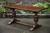 A TITCHMARSH AND GOODWIN OAK OCCASIONAL COFFEE SIDE END HALL LAMP DRINKS TABLE.