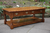 A TITCHMARSH AND GOODWIN STYLE SOLID OAK TWO DRAWER COFFEE SIDE END OCCASIONAL TABLE.