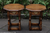 A PAIR OF TITCHMARSH AND GOODWIN STYLE SOLID OAK LAMP COFFEE SIDE END OCCASIONAL TABLES.