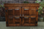 A NIGEL GRIFFITHS SOLID OAK WALL HANGING DISPLAY CABINET CUPBOARD BOOKCASE SHELVES.