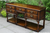 A TITCHMARSH AND GOODWIN STYLE SOLID OAK SIDEBOARD DRESSER BASE HALL LAMP TABLE