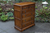 AN OLD CHARM WOOD BROTHERS LIGHT OAK TALL CHEST OF DRAWERS SIDEBOARD DRESSING TABLE STAND.