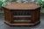 AN OLD CHARM WOOD BROTHERS LIGHT OAK CORNER TV HI FI DVD CD STAND TABLE CABINET BOOKCASE