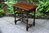 A TITCHMARSH AND GOODWIN STYLE SOLID STRESSED OAK HALL TABLE WITH DRAWER