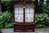 A LARGE BEVAN FUNNELL STYLE MAHOGANY CHINA / DISPLAY CABINET