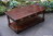 TITCHMARSH AND GOODWIN STYLE SOLID OAK TWO DRAWER POT BOARD COFFEE TABLE