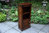 A TITCHMARSH AND GOODWIN SOLID OAK OPEN BOOKCASE / CABINET