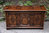 TITCHMARSH AND GOODWIN STYLE CARVED OAK BLANKET BOX