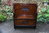 C1920 SOLID CARVED OAK MONKS BENCH HALL SEAT BOX SETTLE PEW