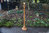 A RUPERT / NIGEL GRIFFITHS MONASTIC CARVED OAK STANDARD LAMP