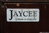 A JAYCEE AUTUMN GOLD CARVED OAK CORNER TV CABINET / STAND.