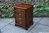 A TITCHMARSH AND GOODWIN STYLE SOLID OAK HI FI MUSIC CABINET / STAND