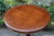 A YEW WOOD CROSS-BANDED BOX WOOD STRING INLAID COFFEE / WINE TABLE  / PLANT STAND