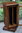A WOOD BROTHERS OLD CHARM LIGHT OAK REVOLVING CD CABINET / STAND