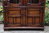 A TITCHMARSH AND GOODWIN SOLID CARVED OAK LIBRARY BOOKCASE / BOOKSHELVES