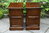 A MATCHING PAIR OF WOOD BROTHERS OLD CHARM LIGHT OAK BEDSIDE CABINETS / CUPBOARDS