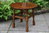 A RUPERT GRIFFITHS MONASTIC SOLID OAK OCCASIONAL / COFFEE TABLE