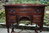 A WOOD BROTHERS OLD CHARM TUDOR BROWN CARVED OAK SMALL WRITING DESK