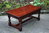 A WOOD BROTHERS OLD CHARM TUDOR BROWN CARVED OAK COFFEE TABLE