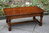 A WOOD BROTHERS OLD CHARM CARVED LIGHT OAK COFFEE TABLE