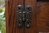 A WOOD BROTHERS OLD CHARM CARVED LIGHT OAK CORNER DISPLAY CABINET / CUPBOARD