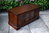 A WOOD BROTHERS OLD CHARM TUDOR BROWN CARVED OAK TV CABINET / STAND / BASE