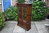A WOOD BROTHERS OLD CHARM CARVED LIGHT OAK BOOKCASE / DISPLAY CABINET / CUPBOARD