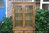 A WOOD BROTHERS OLD CHARM VINTAGE OAK CHINA / DISPLAY CABINET