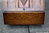 A WOOD BROTHERS OLD CHARM CARVED LIGHT OAK LADIES BUREAU / WRITING DESK / LAPTOP STAND