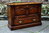 A TITCHMARSH AND GOODWIN SOLID STRESSED OAK CORNER TV / MEDIA CABINET / STAND