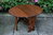 A RUPERT GRIFFITHS SOLID OAK SIDE TABLE / HARRIS GATELEG COFFEE TABLE
