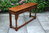 A TITCHMARSH AND GOODWIN STYLE STRESSED OAK CONSOLE / HALL TABLE