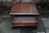 A TITCHMARSH AND GOODWIN JACOBEAN STRESSED OAK SINGLE DRAWER END / COFFEE TABLE