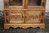 A WOOD BROTHERS OLD CHARM VINTAGE CARVED OAK BOOKCASE / DISPLAY CABINET / CUPBOARD