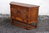 A JAYCEE AUTUMN GOLD CARVED OAK CANTED HALL CUPBOARD / SIDEBOARD