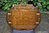 A WOOD BROTHERS OLD CHARM LIGHT OAK BUTLERS TRAY / OCCASIONAL TABLE