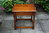 A G.T. RACKSTRAW LTD SOLID MEDIUM OAK SINGLE DRAWER OCCASIONAL / SIDE TABLE / LAMP STAND