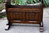 A WOOD BROTHERS OLD CHARM CARVED LIGHT OAK MAGAZINE RACK / OCCASIONAL / COFFEE  TABLE