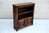 A TITCHMARSH AND GOODWIN JACOBEAN CARVED OAK OPEN BOOKCASE / BOOKSHELVES / CD / DVD CABINET