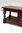 A WOOD BROTHERS OLD CHARM CARVED LIGHT OAK LONG COFFEE TABLE WITH CUPBOARD