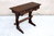 A NIGEL RUPERT GRIFFITHS MONASTIC SOLID CARVED OAK HALL TABLE / WRITING DESK