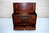 A WOOD BROTHERS OLD CHARM TUDOR BROWN CARVED OAK DOWER CHEST / BLANKET BOX / COFFER