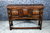 A TITCHMARSH AND GOODWIN STRESSED OAK CREDENCE CABINET / CUPBOARD / HALL TABLE / SIDEBOARD