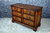 A TITCHMARSH AND GOODWIN STRESSED OAK WIDESCREEN TELEVISION CHEST / TV CABINET / MEDIA STAND / UNIT