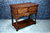 A TITCHMARSH AND GOODWIN STYLE STRESSED OAK POTBOARD DRESSER BASE / SIDEBOARD / HALL SIDE TABLE